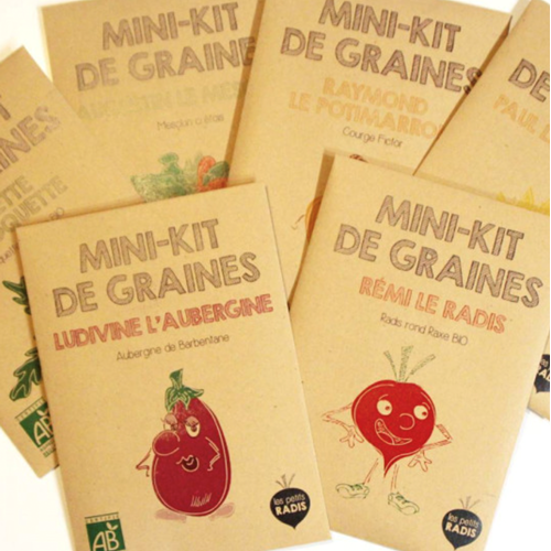 Le mini Kit de graines bio - 22 variétés différentes