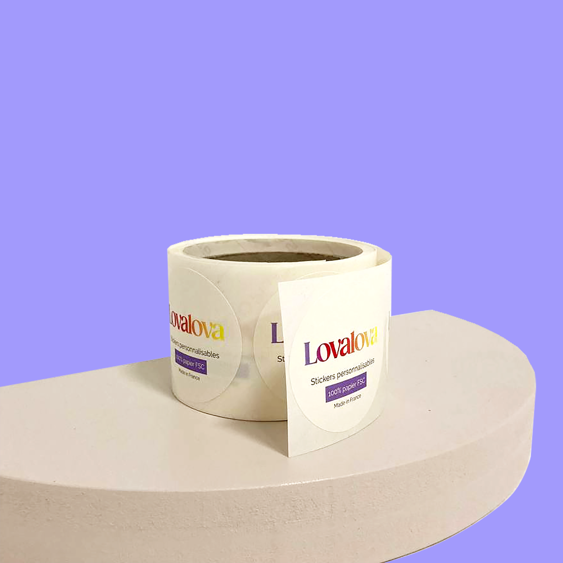 Sticker personnalisable Made in France - 2