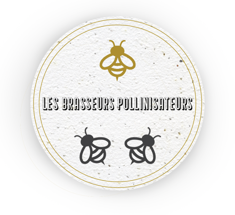 Dessous de verre en papier ensemencé Made in France