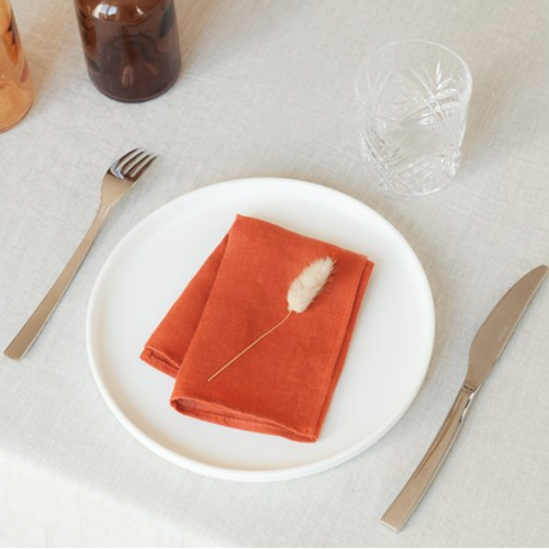 Serviette de table en lin Made in France
