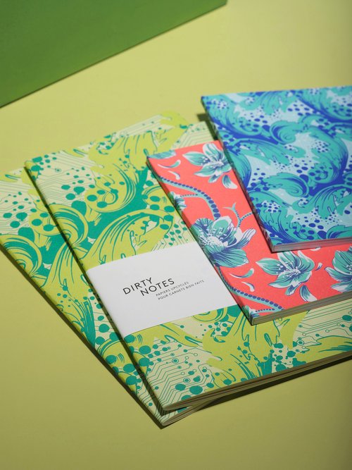 Le Carnet Classique en papier upcyclé Made in Ile de France - 4