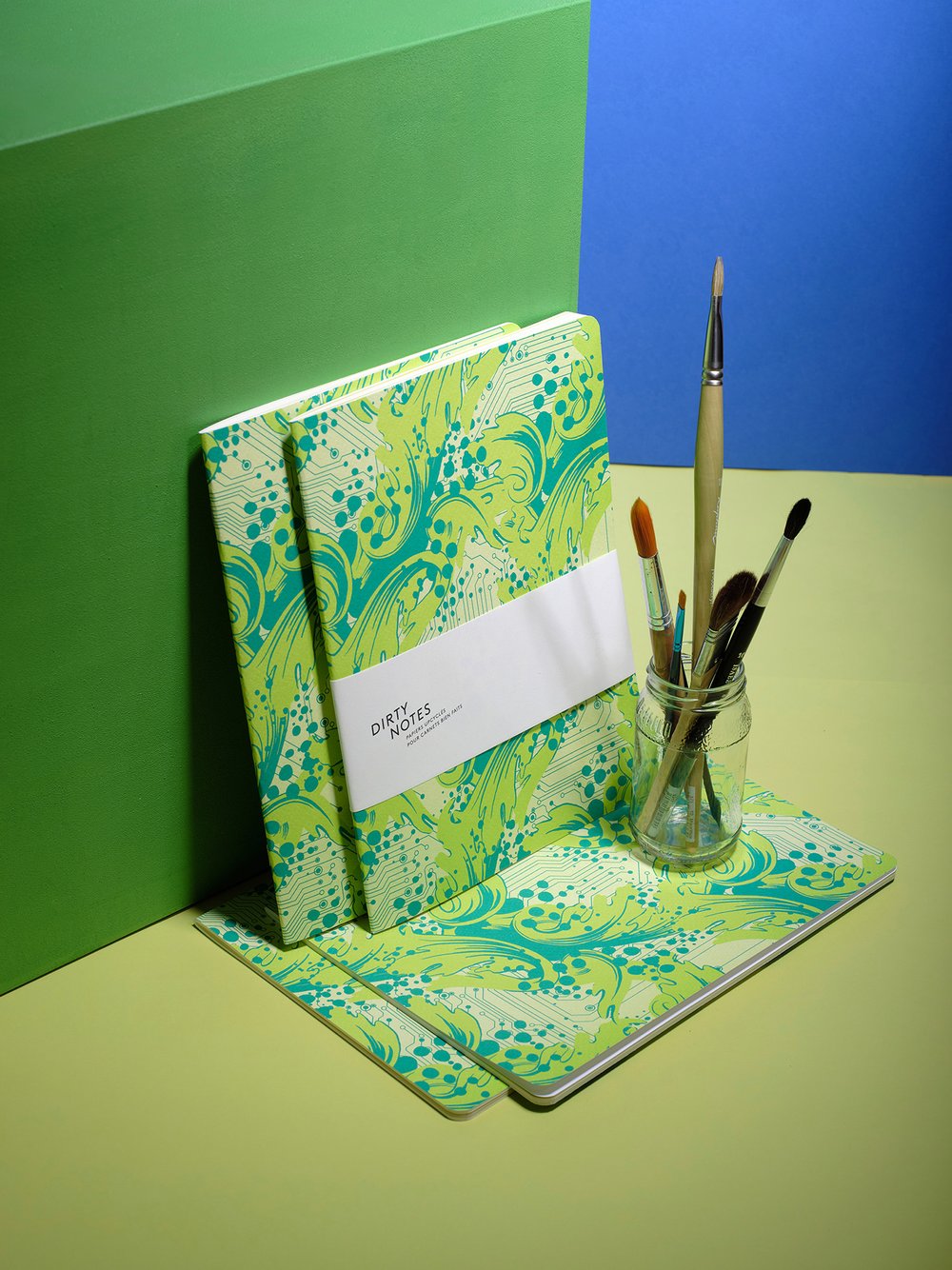 Le Carnet l'Agrafé en papier réemployé Made in Ile de France - 2