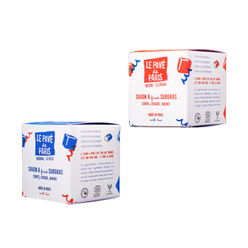 Savon biologique collection les Pavés de Paris