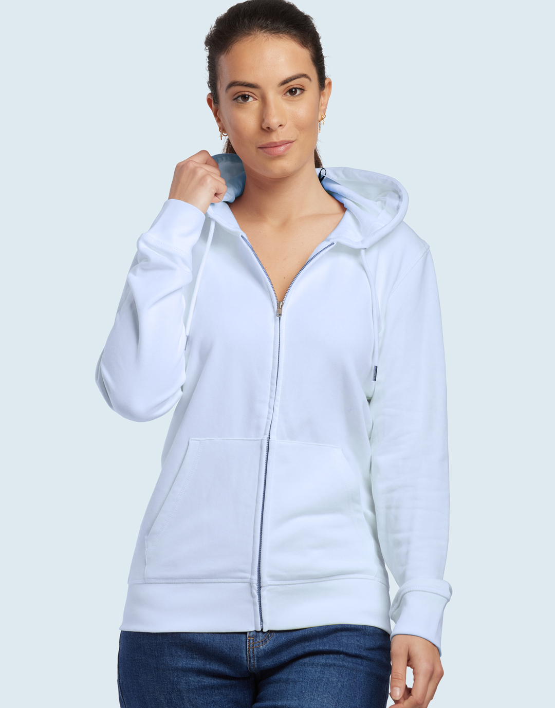 Hoodie zippé Montaigne Unisexe Les Filosophes Coton Bio Made in France - 5