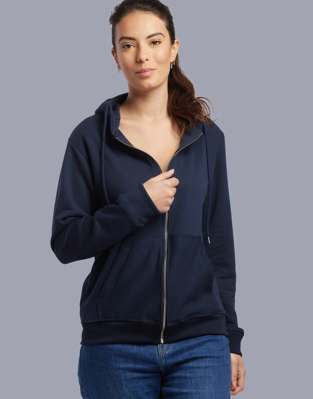 Hoodie zippé Montaigne Unisexe Les Filosophes Coton Bio Made in France - 6