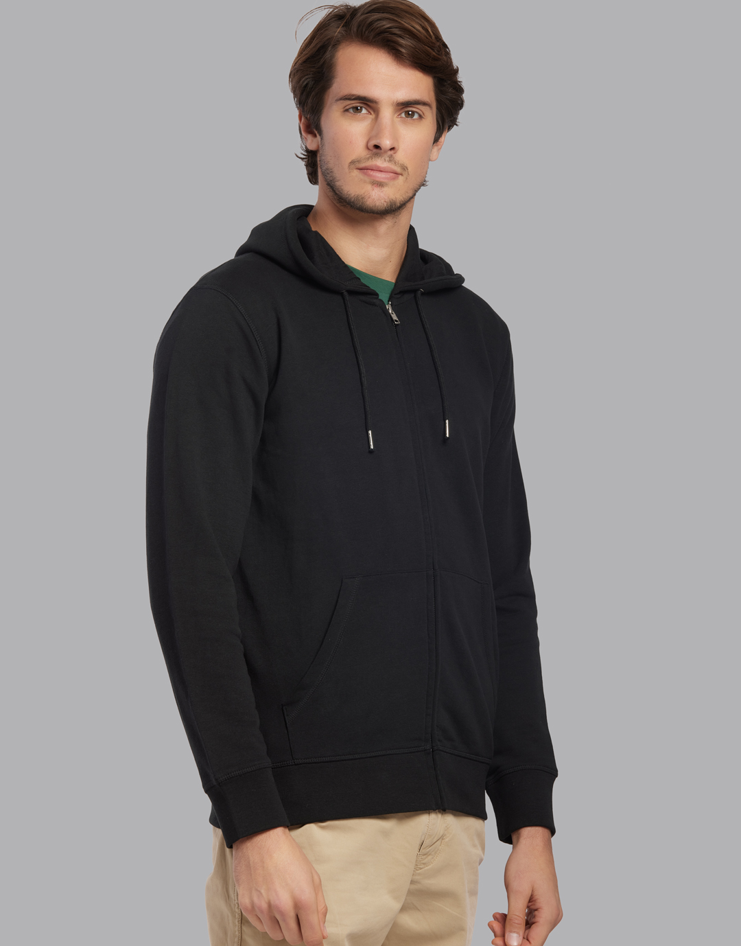 Hoodie zippé Montaigne Unisexe Les Filosophes Coton Bio Made in France - 7