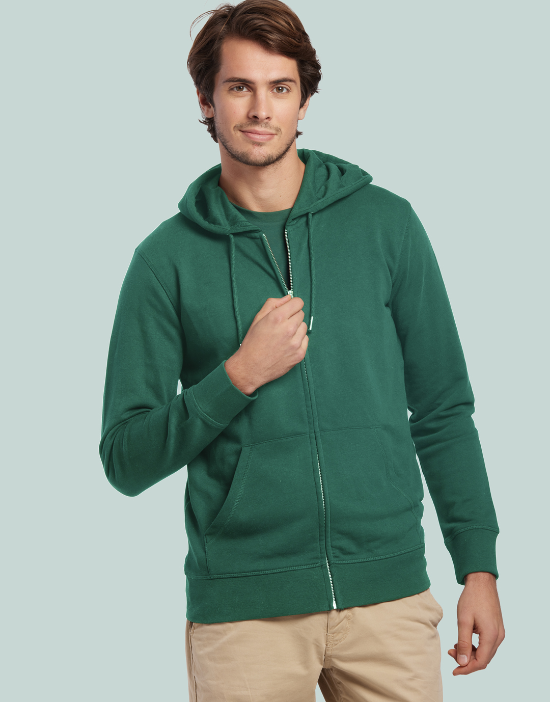 Hoodie zippé Montaigne Unisexe Les Filosophes Coton Bio Made in France - 8