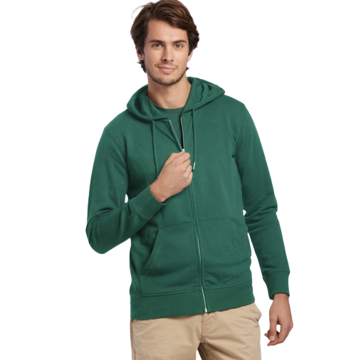 Hoodie zippé Montaigne Unisexe Les Filosophes Coton Bio Made in France