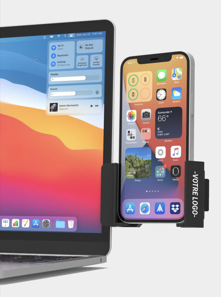 Support de téléphone Phoneside Made in France - 3