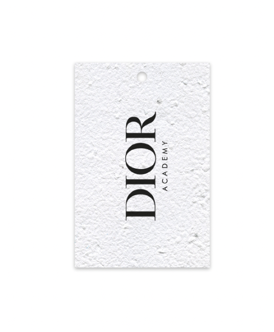 Étiquette ensemencée format biseauté Made in France - 3