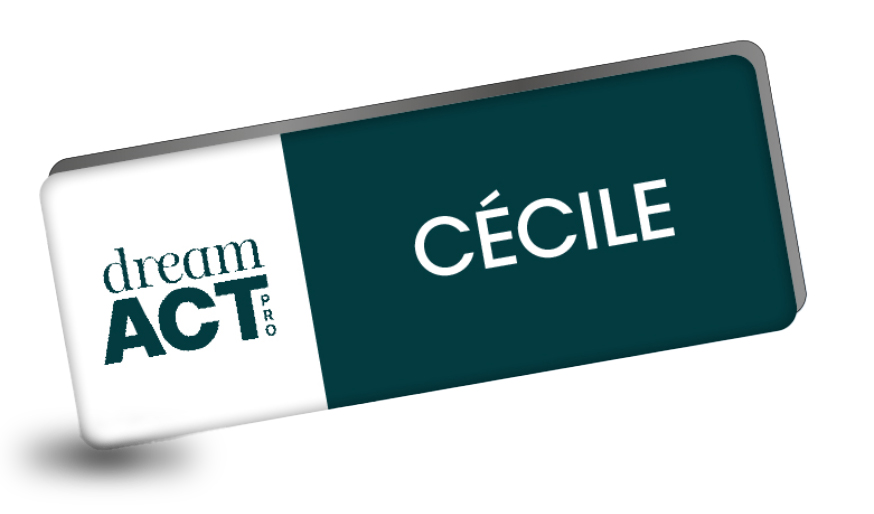 Badge aimanté rectangle Made in France