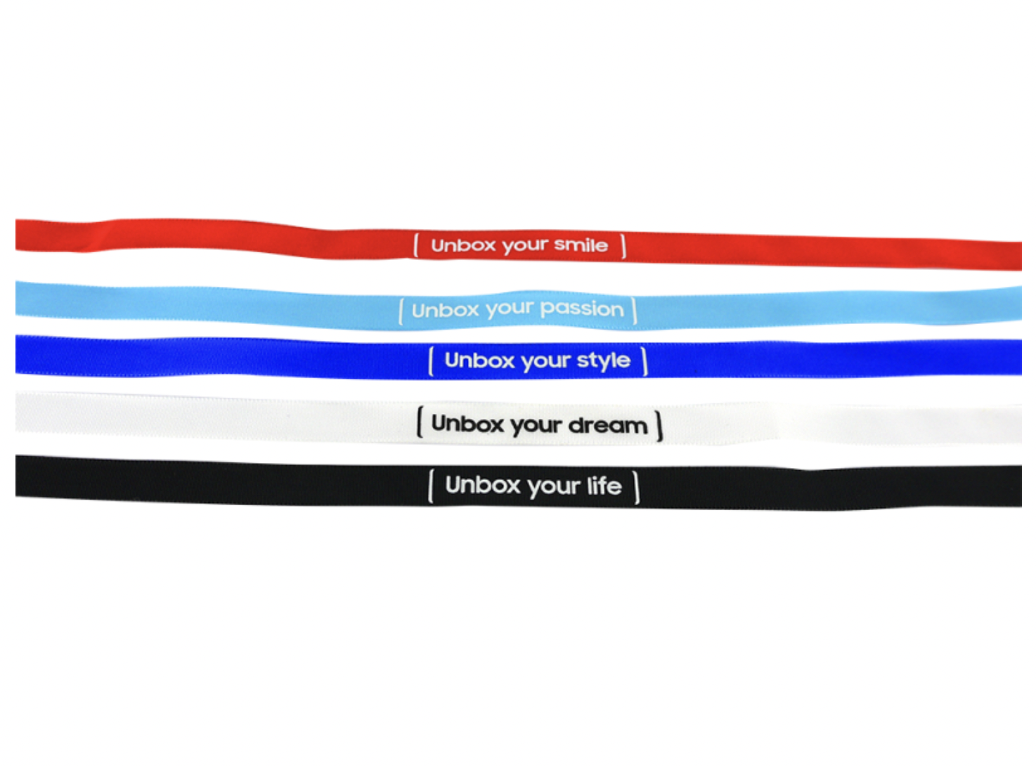 Bracelet ruban satin Made in France - 2