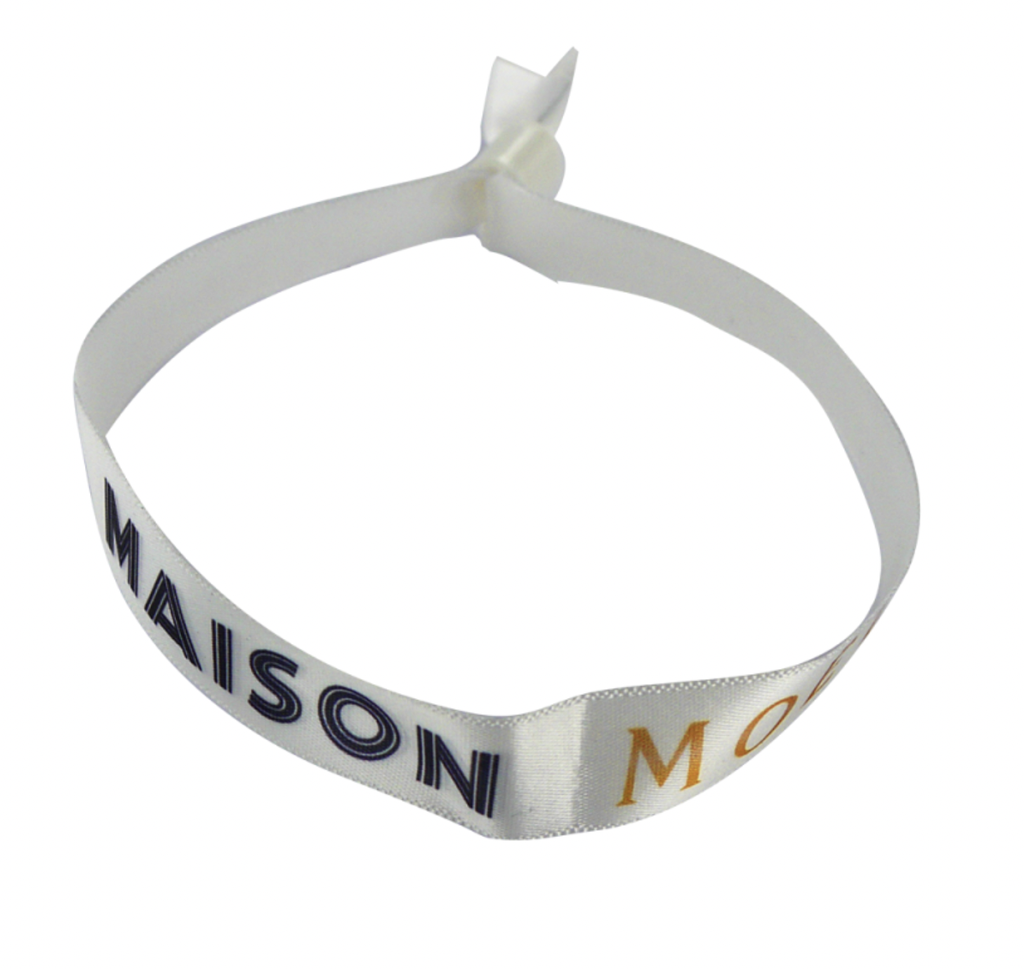 Bracelet ruban satin Made in France - 3