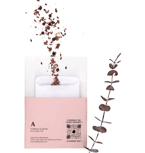 Les sachets de graines à semer personnalisables Graine Amour Made in France