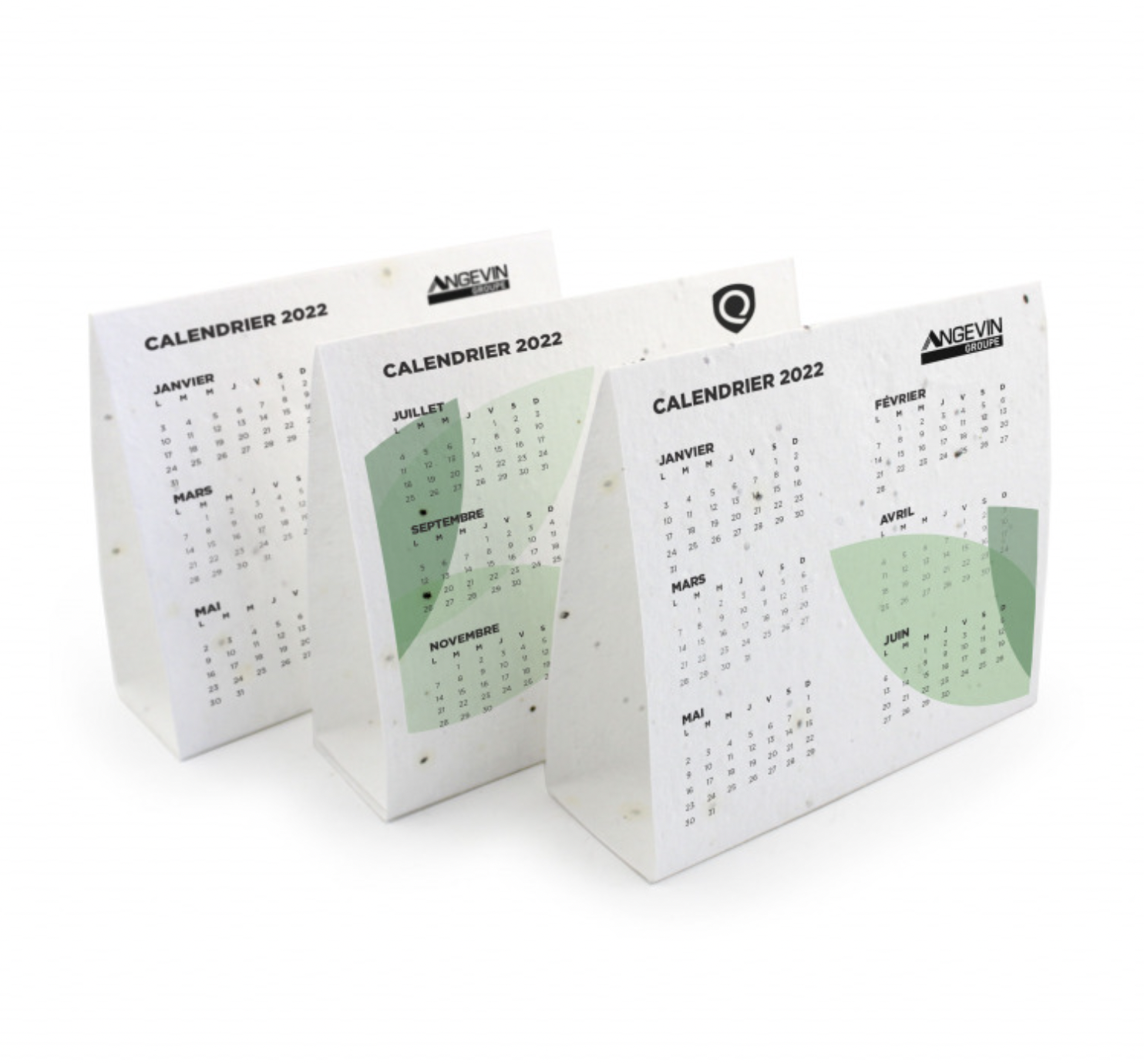 Chevalet en papier à graines