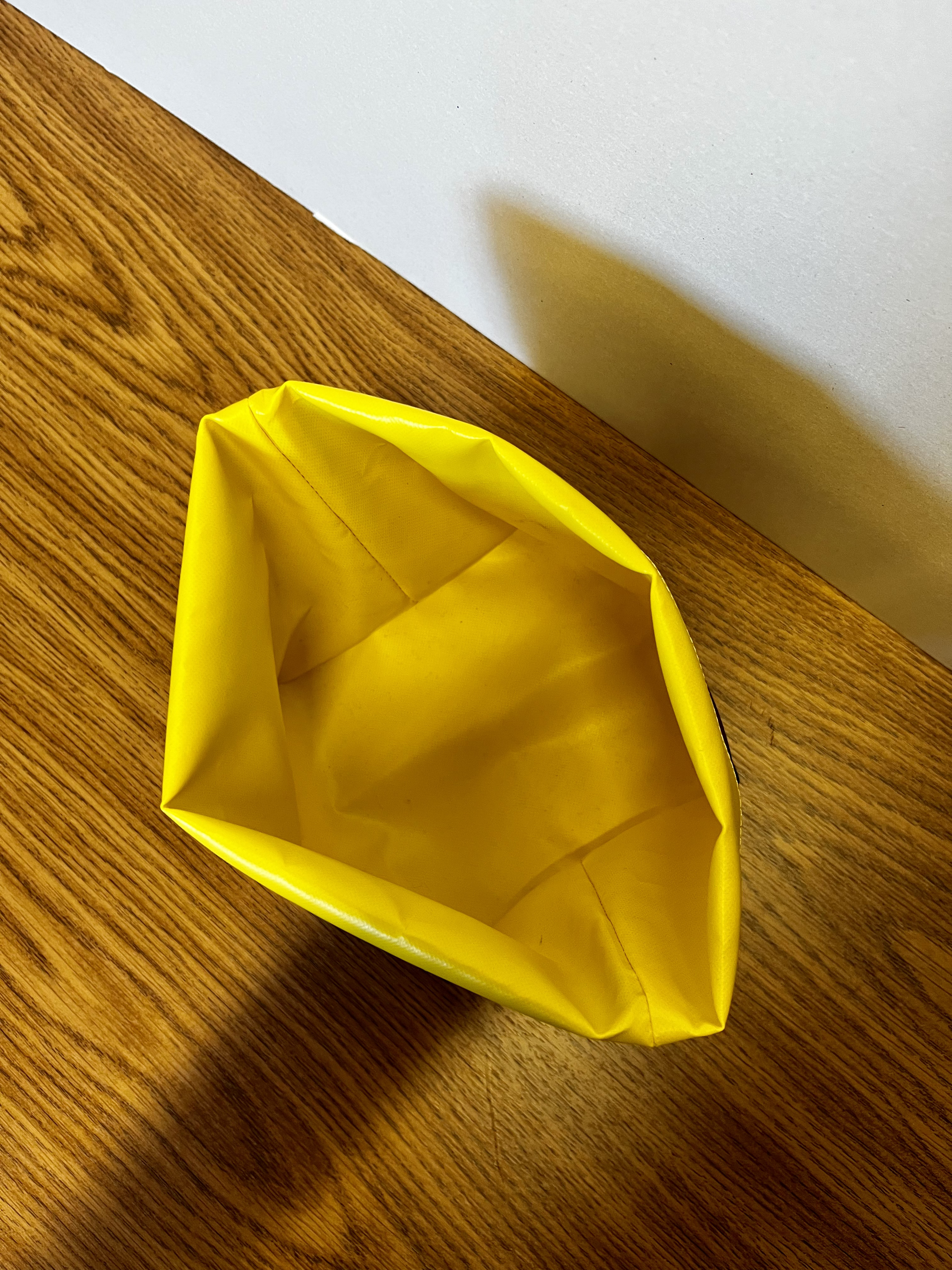 Corbeille de rangement en bâche upcyclée - 3