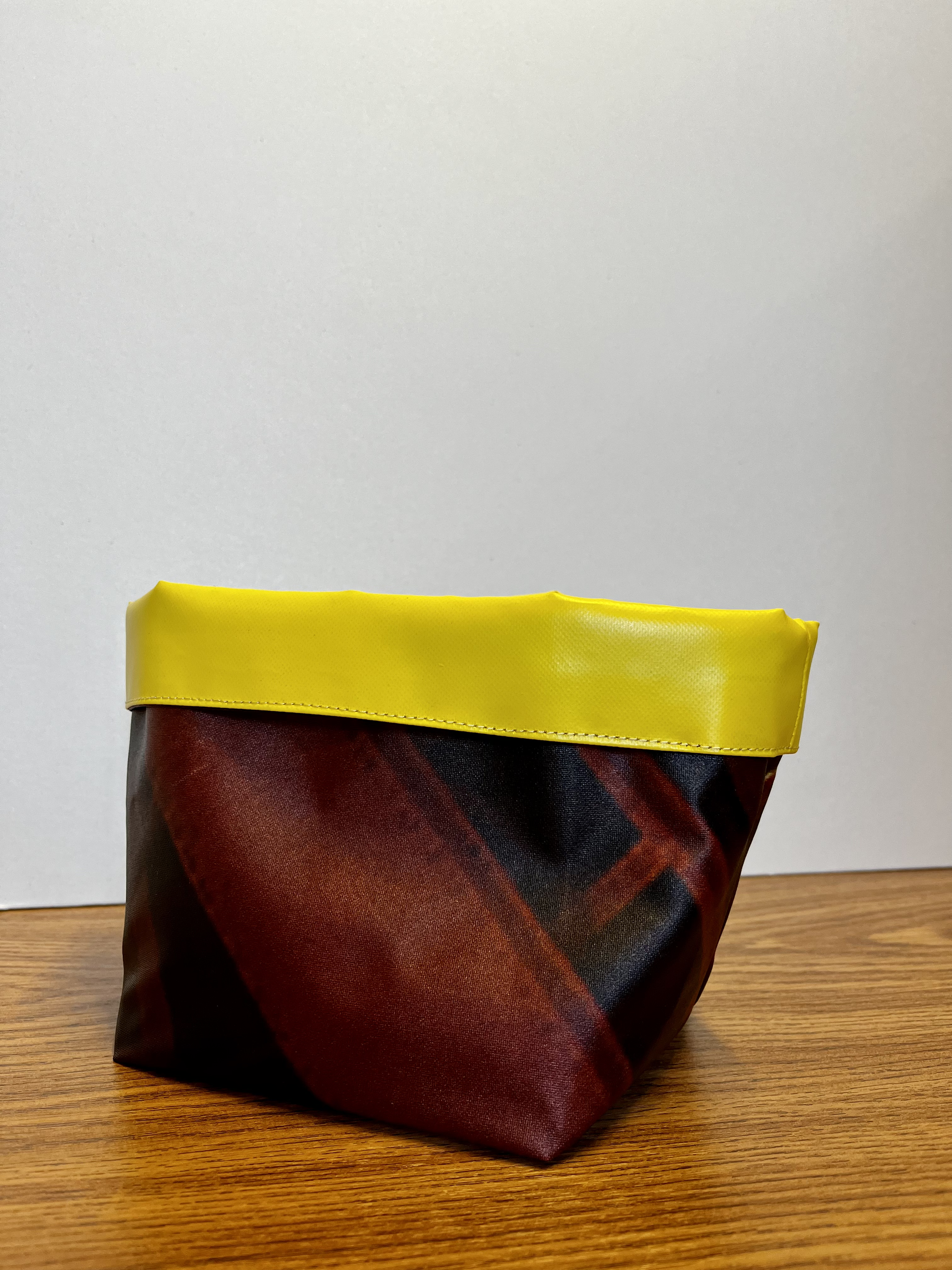 Corbeille de rangement en bâche upcyclée - 4