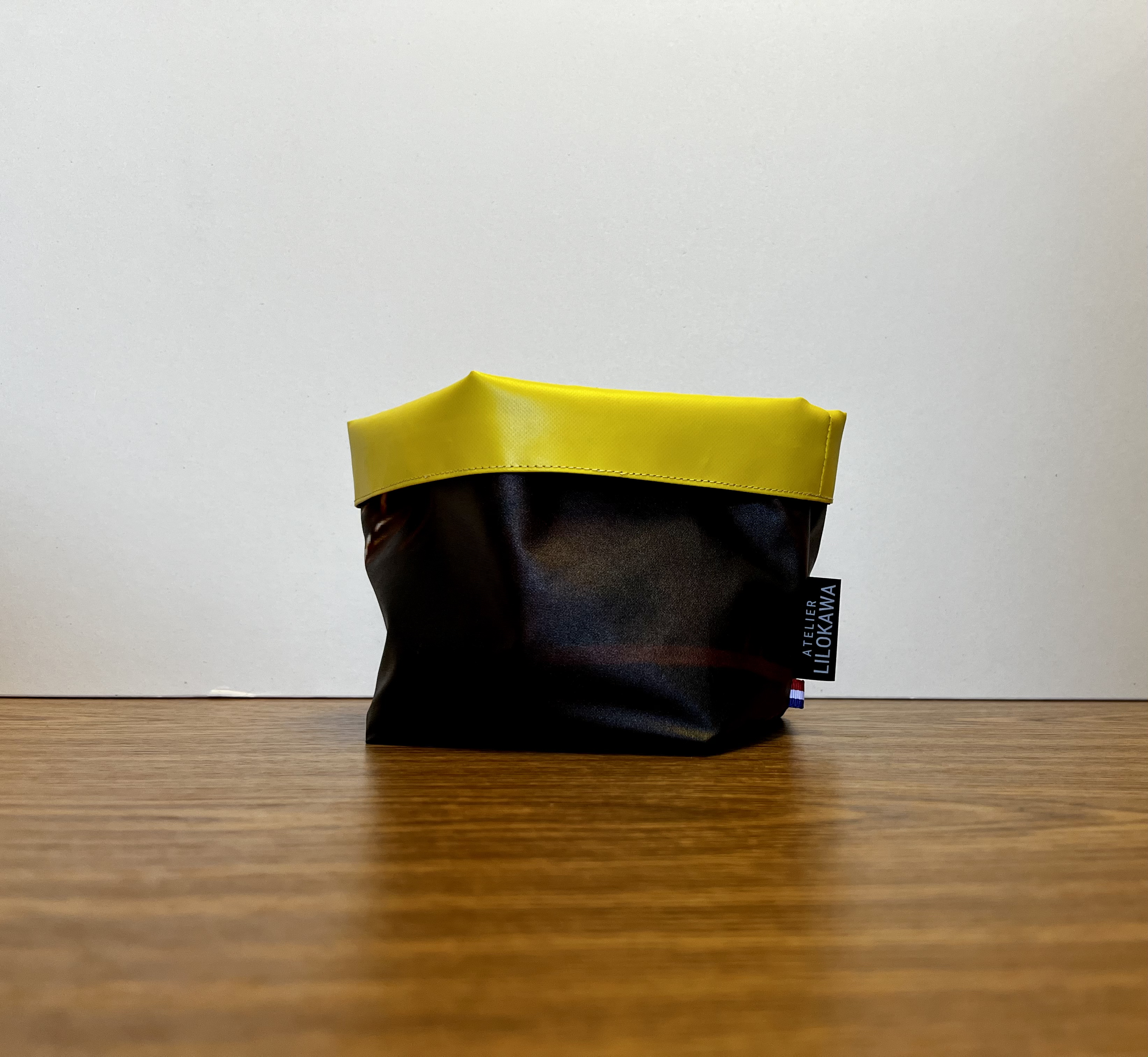 Corbeille de rangement en bâche upcyclée - 2