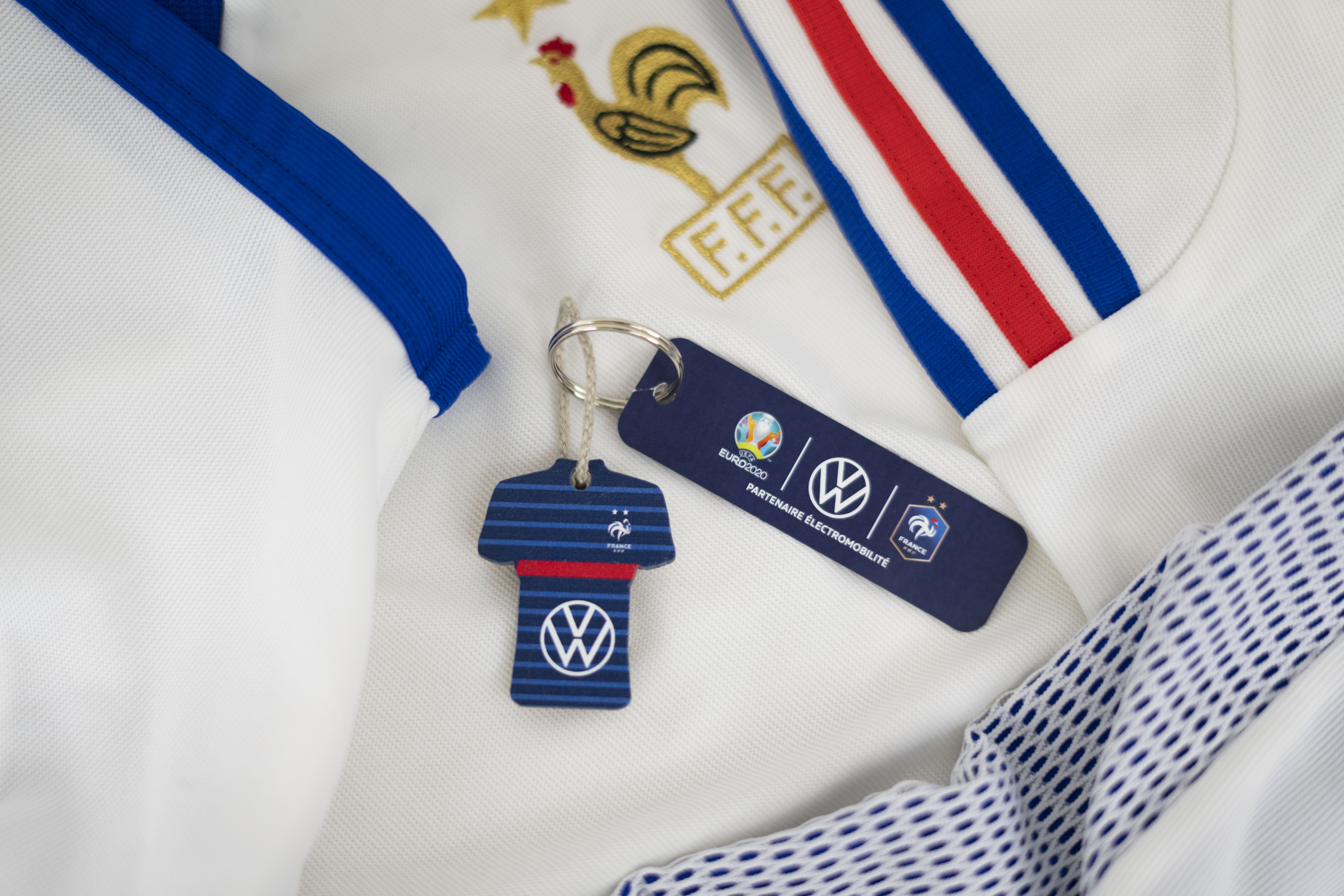 Porte-clefs en bois supporter Made in France - 7