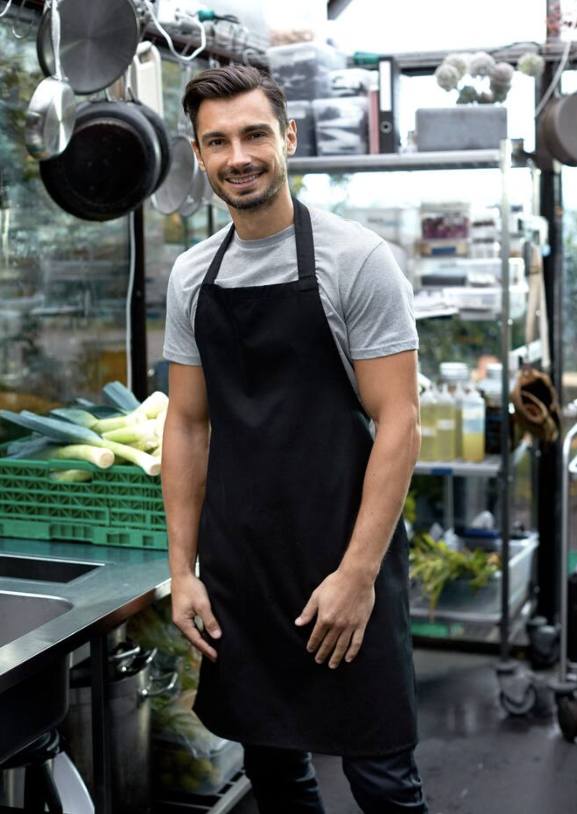 Tablier en coton biologique - 2