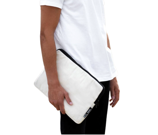 Pochette d'ordinateur coton biologique
