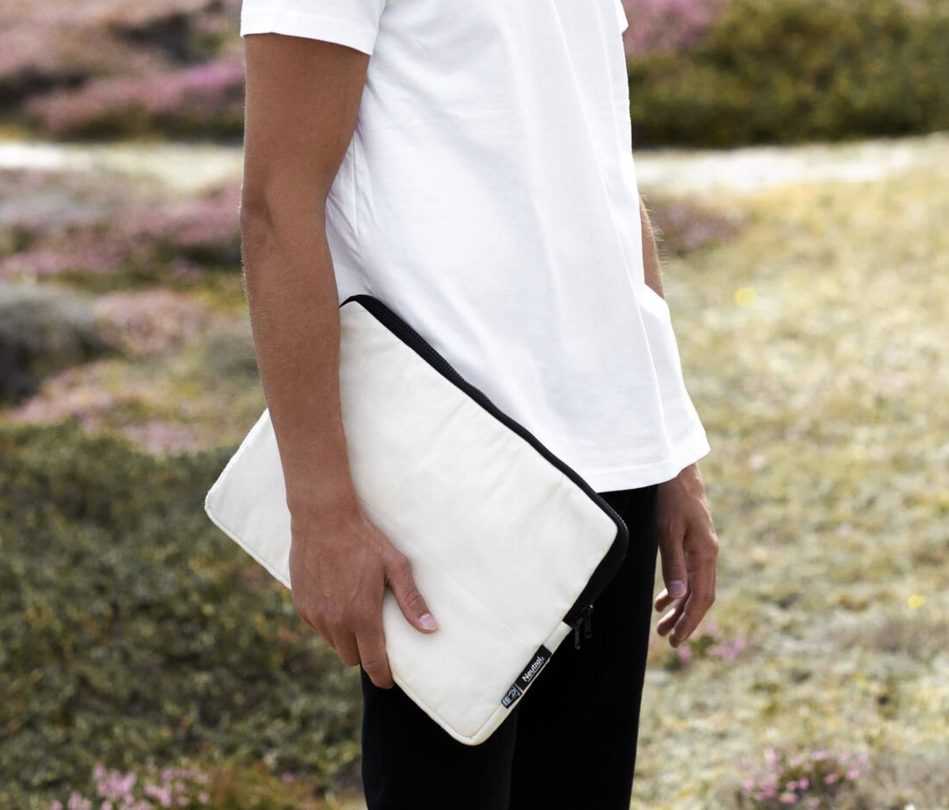 Pochette d'ordinateur coton biologique - 3