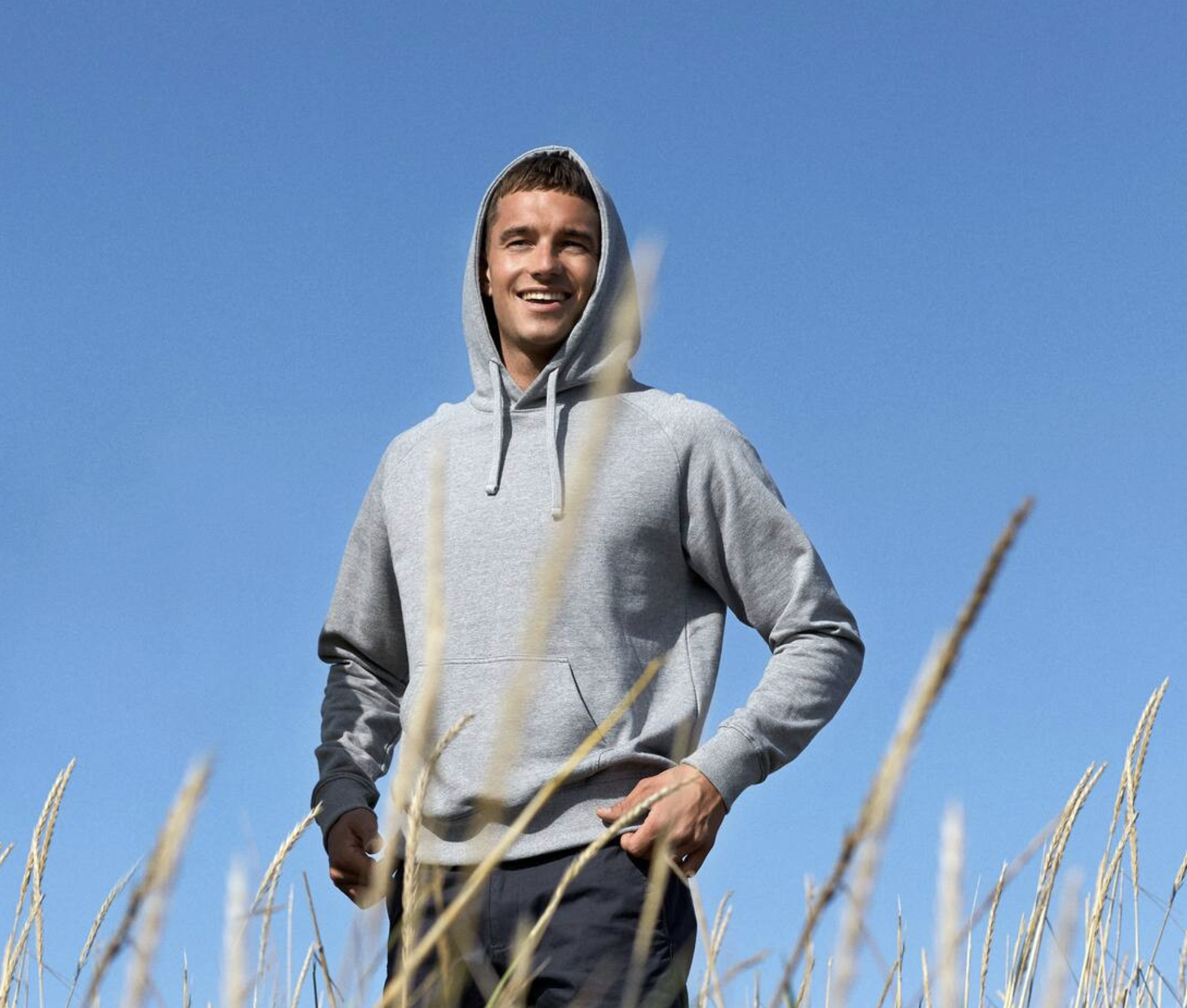 Sweat à capuche homme coton biologique - 2