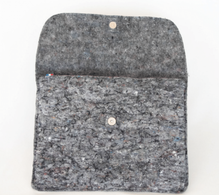 Housse ordinateur Magnéto : housse avec rabat recyclée - 3