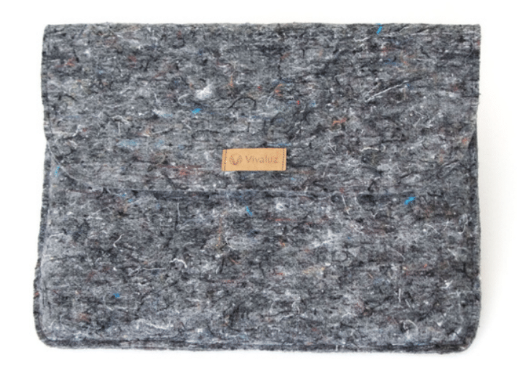 Housse ordinateur Magnéto : housse avec rabat recyclée