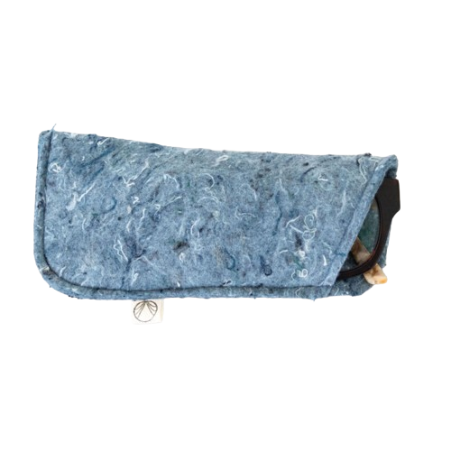 Etui à lunettes en textile upcyclé - 3