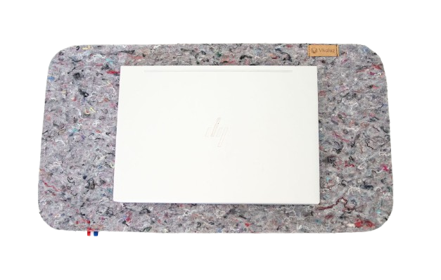 Sous-main en textile upcyclé Made in France - 2