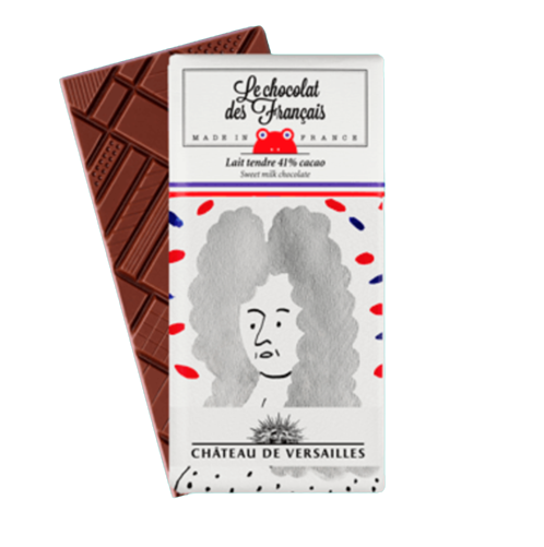 Tablette de chocolat biologique au Lait & éclats d'amandes