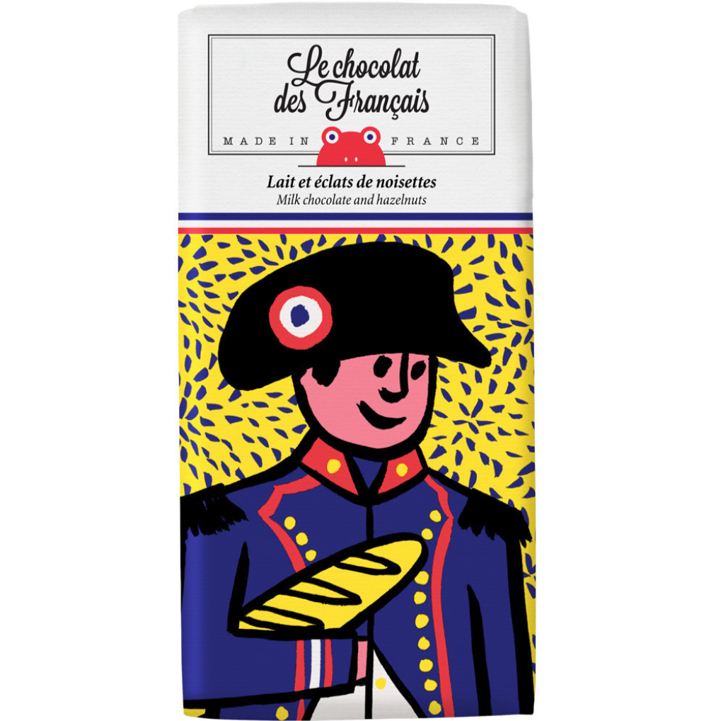 Tablette de chocolat au lait biologique 41% et éclats de noisettes - 5