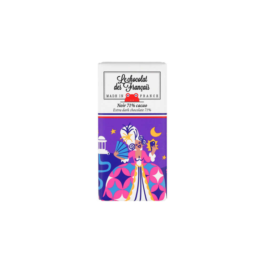 Mini tablette de chocolat noir 71% - 5