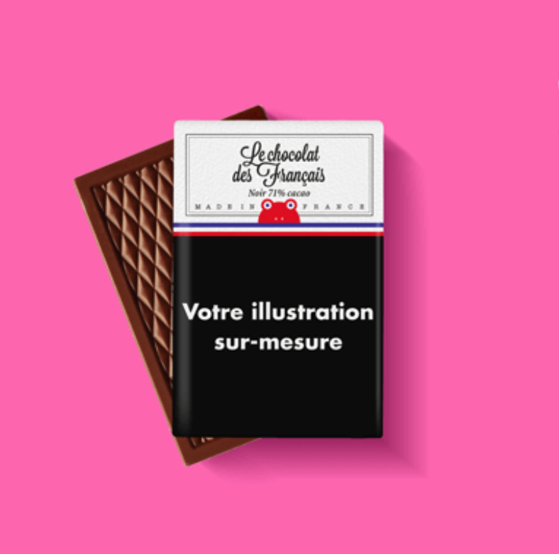 Mini tablette de chocolat noir 71% - 2