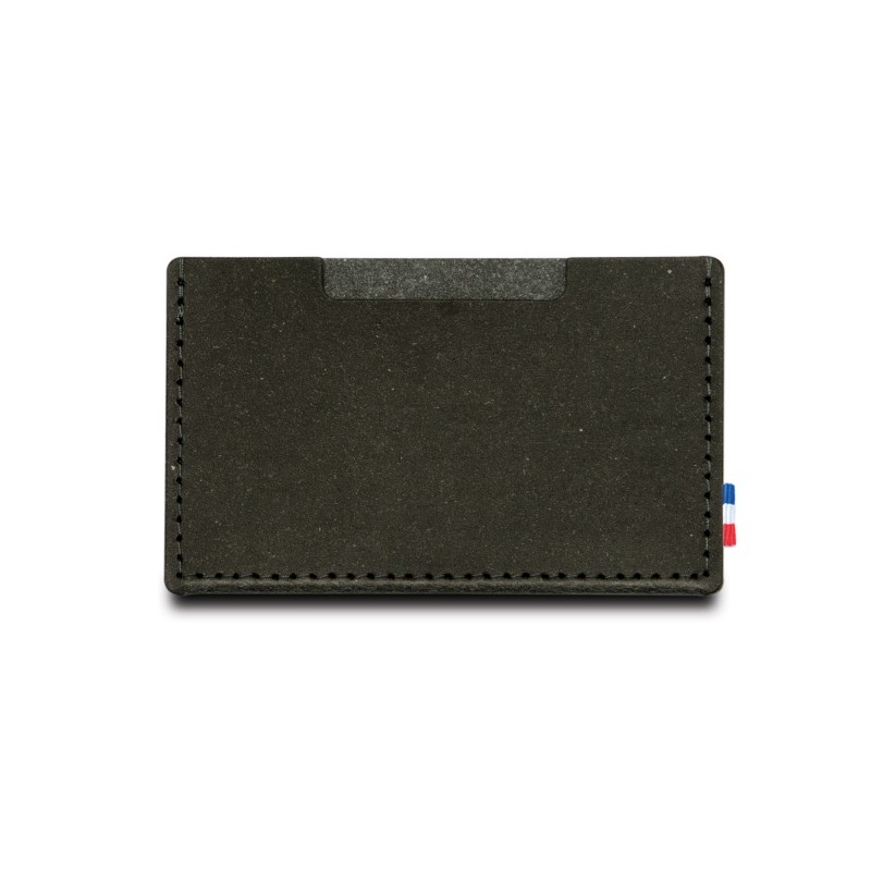 Porte-carte en cuir recyclé personnalisable Made in France - 4