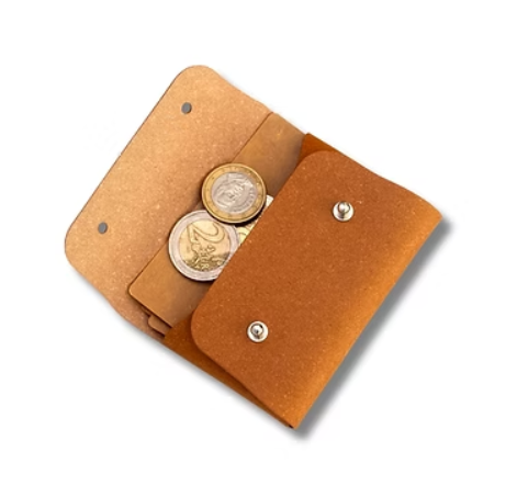 Porte-cartes de visite en cuir recyclé personnalisable Made in France - 11