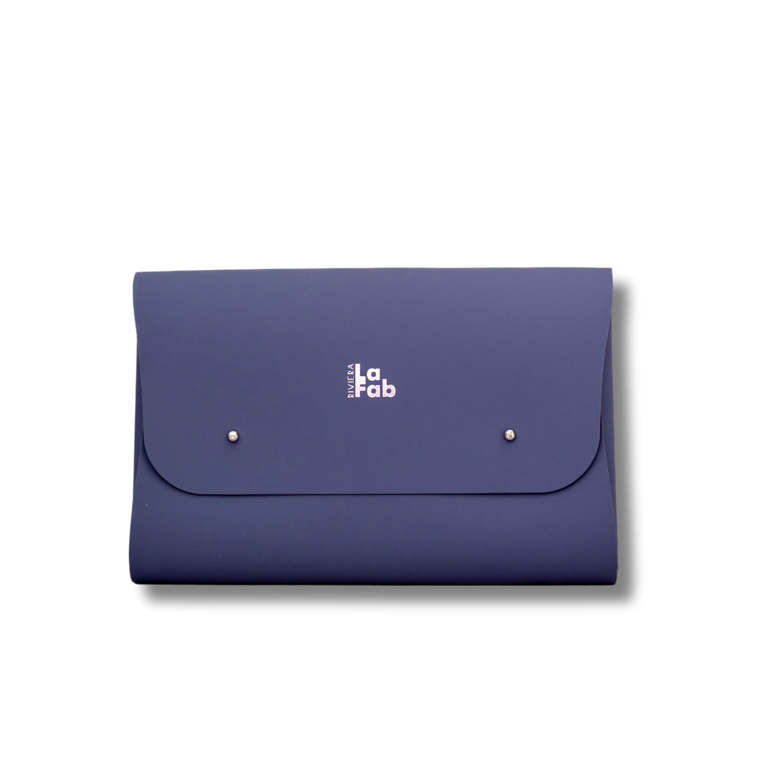 Porte-cartes de visite en cuir recyclé personnalisable Made in France - 6