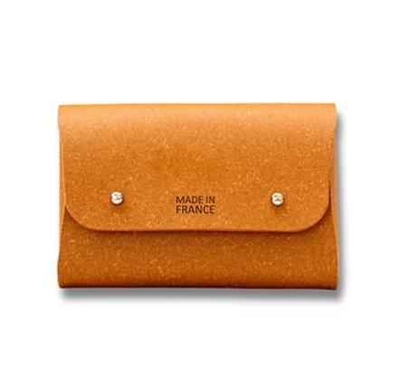 Porte-cartes de visite en cuir recyclé personnalisable Made in France - 7
