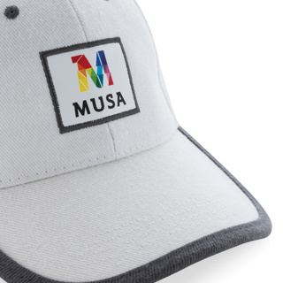 Casquette contraste 6 panneaux coton recyclé Impact AWARE - 4