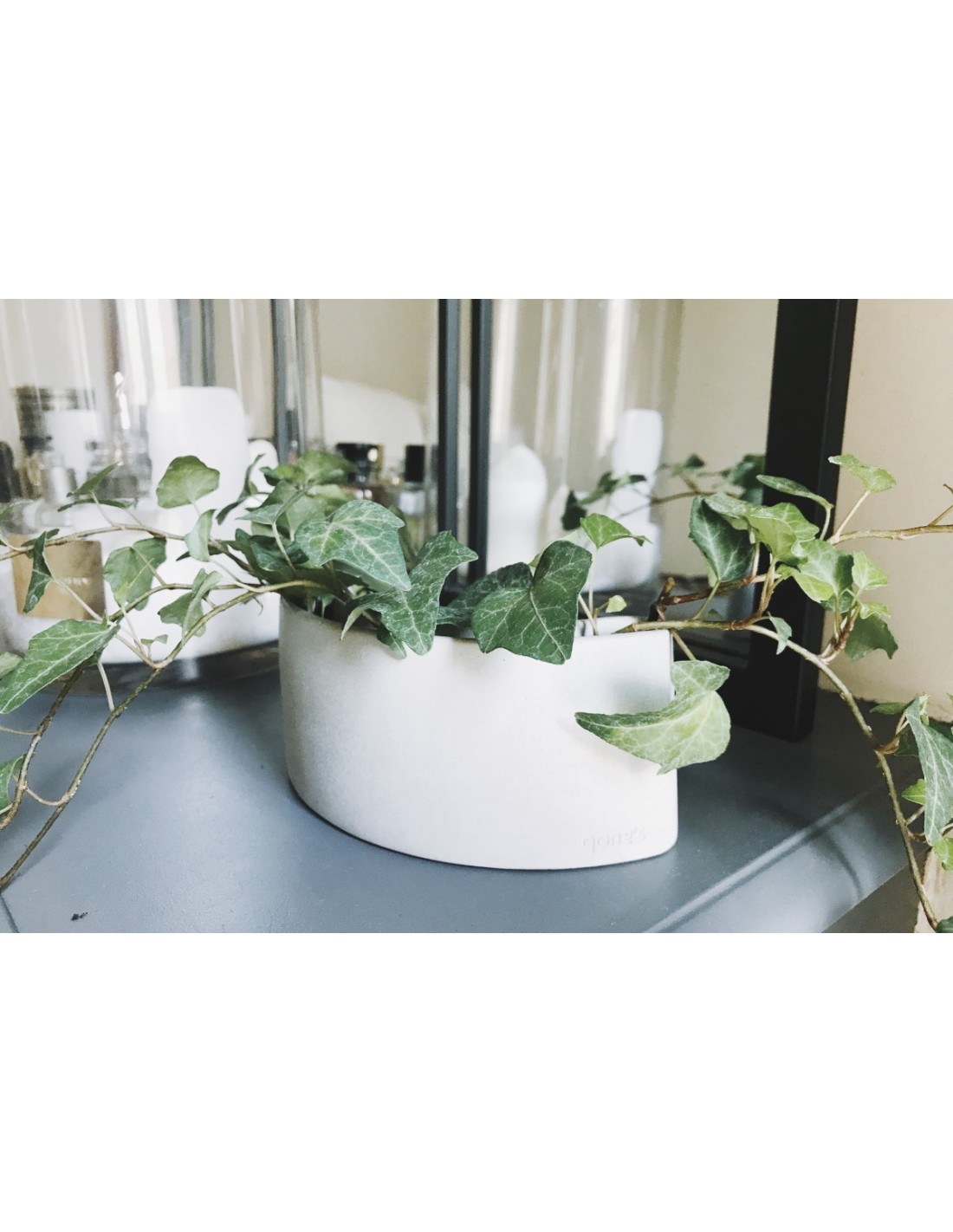 Pot à crayons en béton minéral Made in France - 4