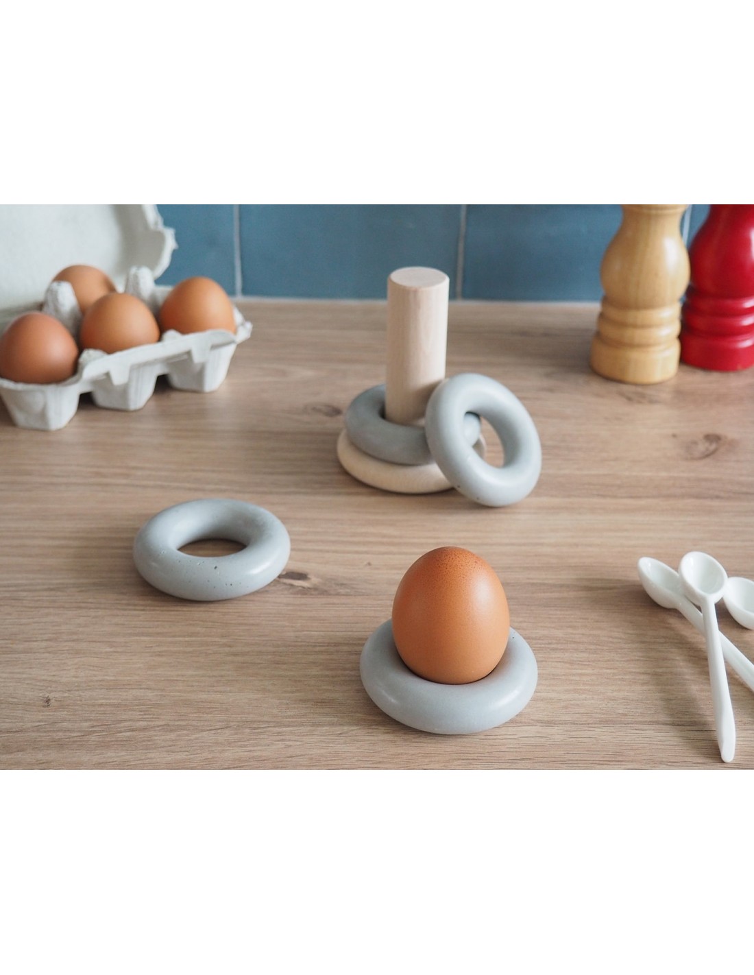 Coquetiers en bois et béton minéral Made in France - 3