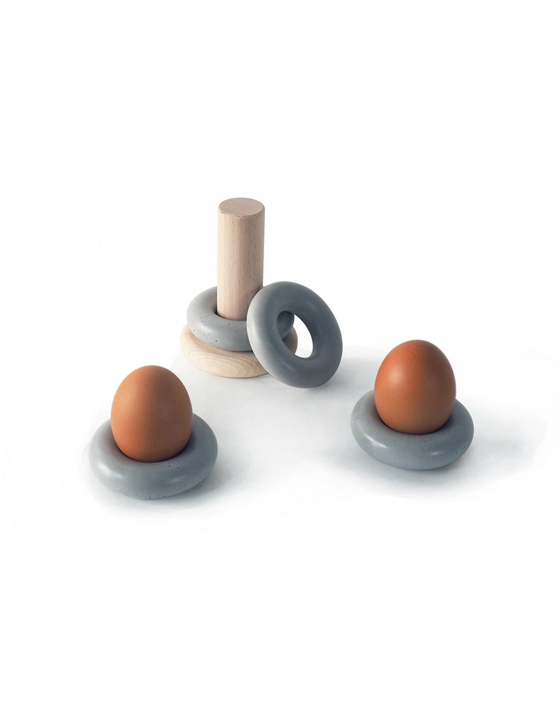 Coquetiers en bois et béton minéral Made in France