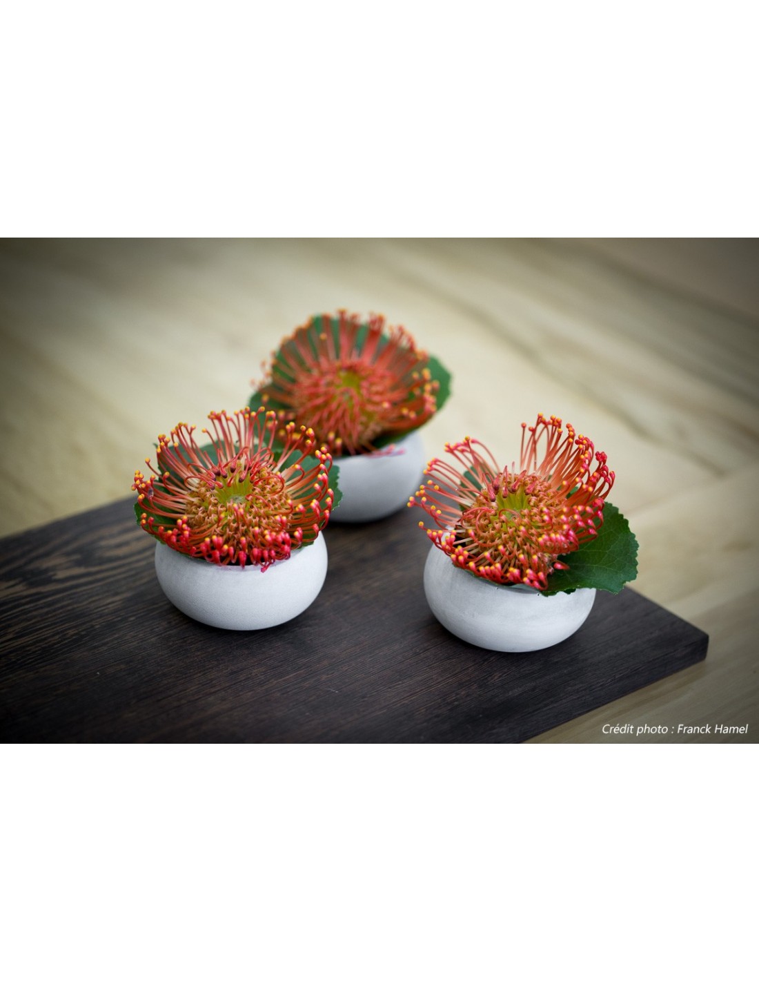 Photophore en béton minéral pour mettre une petite bougie Made in France - 2