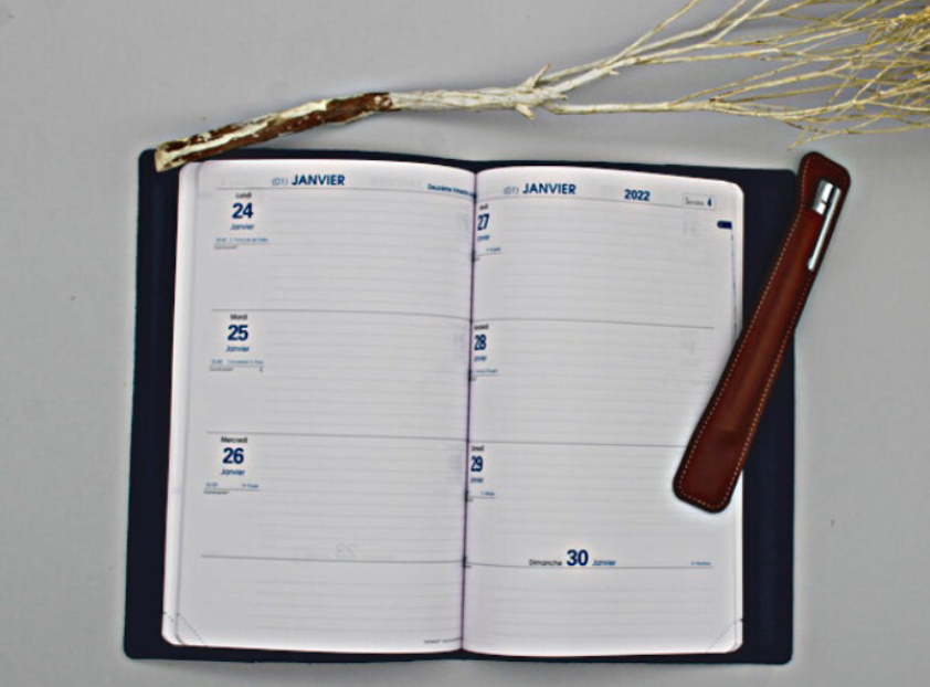 Protège-agenda Made in France - 2