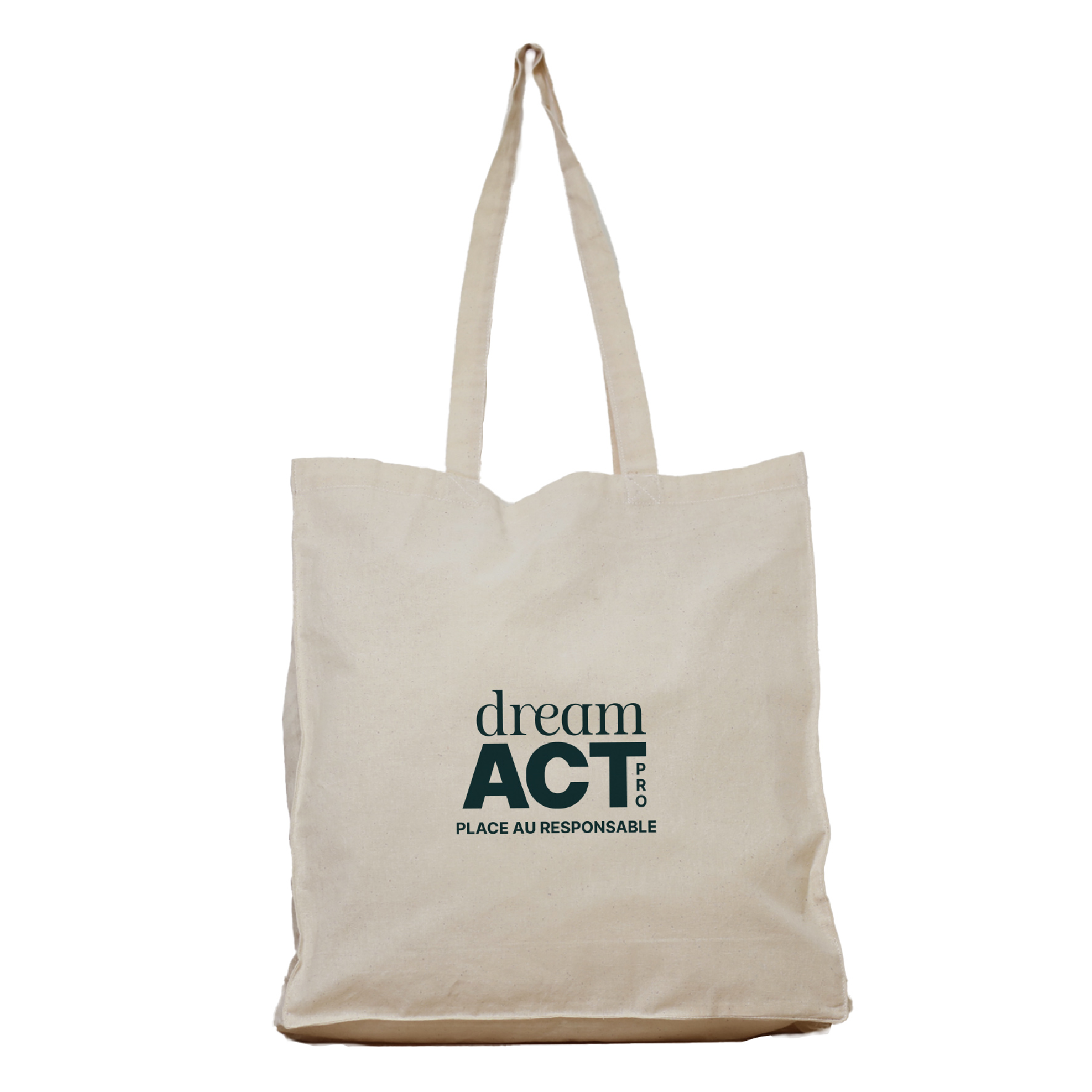 Totebag en coton bio à personnaliser 140gr/m² avec soufflet