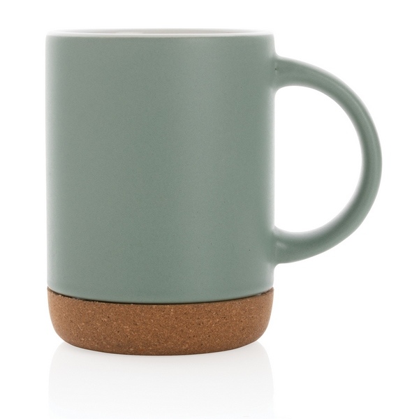 Mug en céramique avec base en liège 280 ml - 11