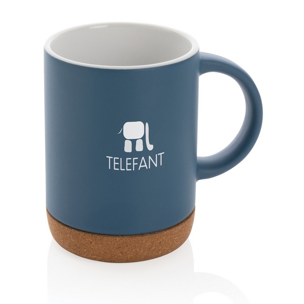 Mug en céramique avec base en liège 280 ml - 40