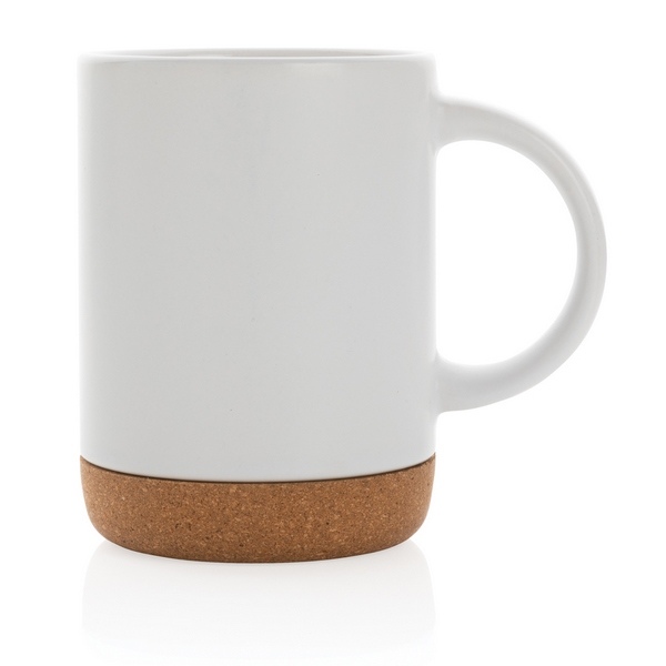 Mug en céramique avec base en liège 280 ml - 8