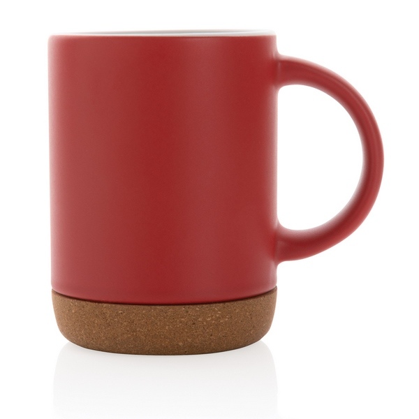 Mug en céramique avec base en liège 280 ml - 9